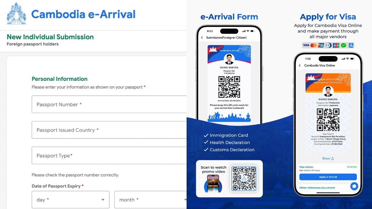 e-arrival card cambodia